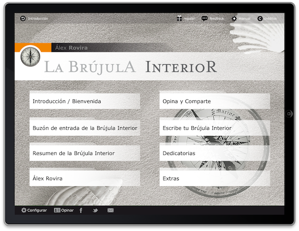 Portada App "La Brújula Interior" de Álex Rovira