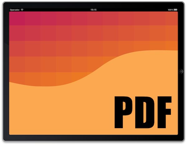 Portada App iPad "PDFree" Visualizador de documentos PDF